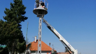 017 Odmontovanie strechy a nová strecha nad zvonom - apríl 2020