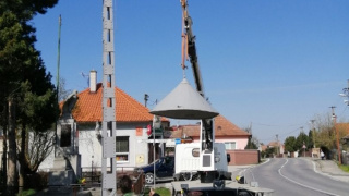 017 Odmontovanie strechy a nová strecha nad zvonom - apríl 2020
