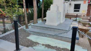 025 Rekonštrukcia pomníka padlých vojakov v prvej a druhej svetovej vojne - jún a júl 2020